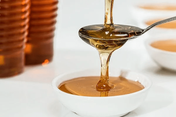 Honey - natural sweetener for coffee